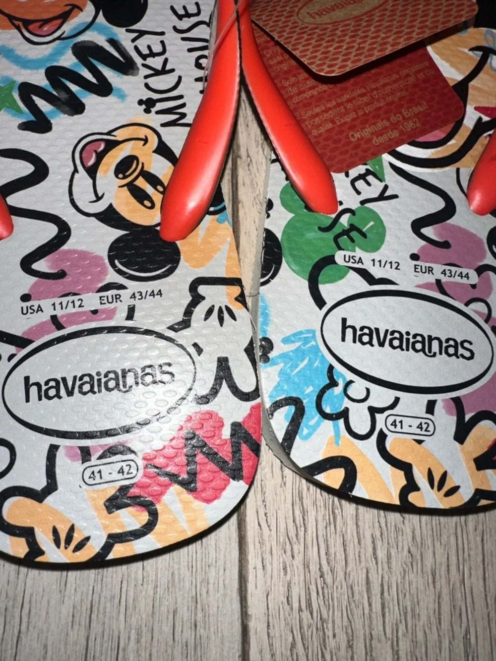 Havaianas Mickey Mouse Doodle Sandals